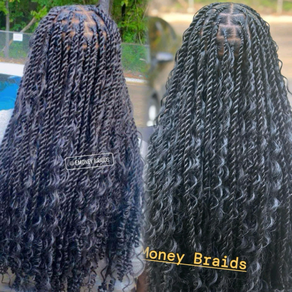 Island Twist at E-Money Braidz in Memphis, TN