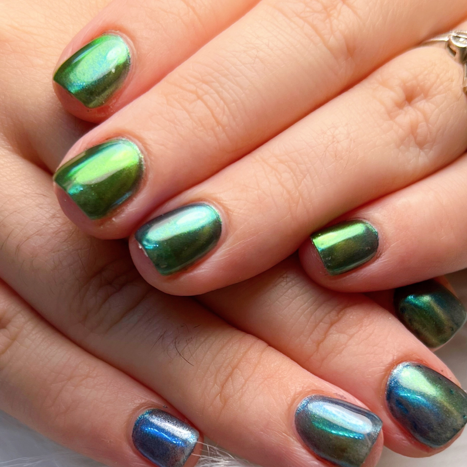Chrome finish