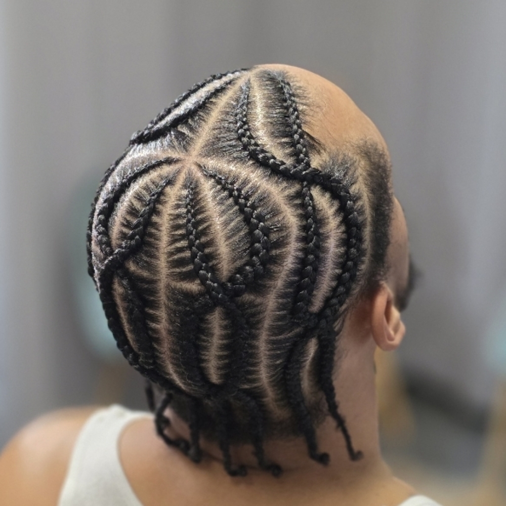 Men's Braids On Full Head at Happy,Healthy_Hairfidence in Henry County, VA