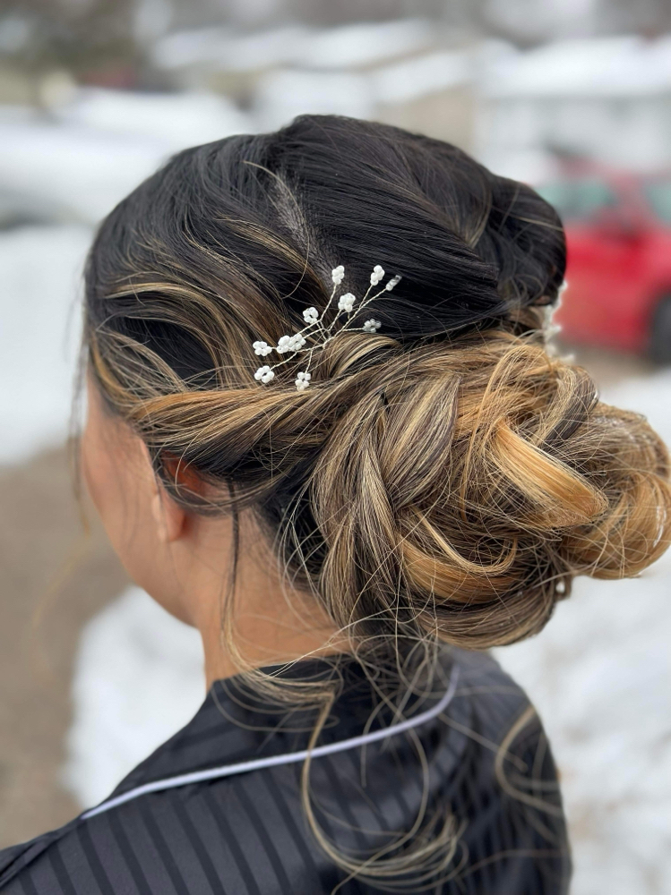 Bridal Hair/Updo Wedding Day