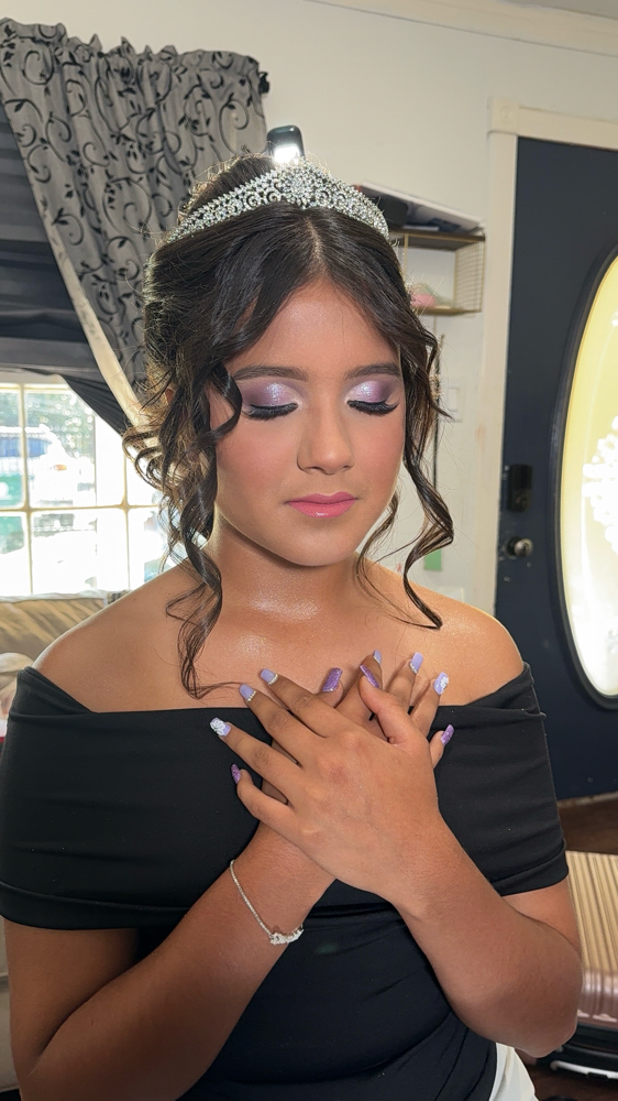 Quinceñera Hair & Makeup