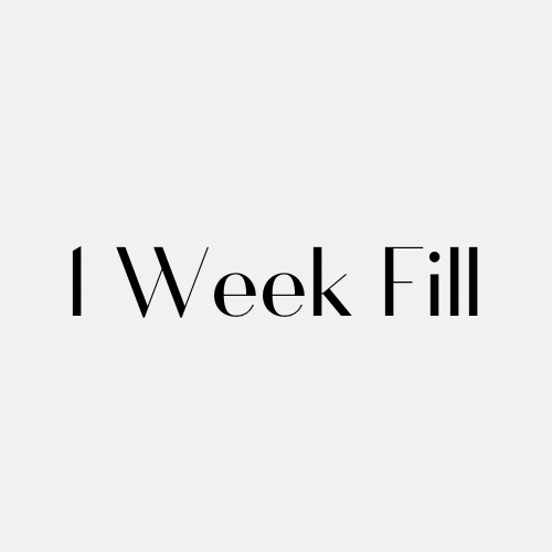 1 Week Fill