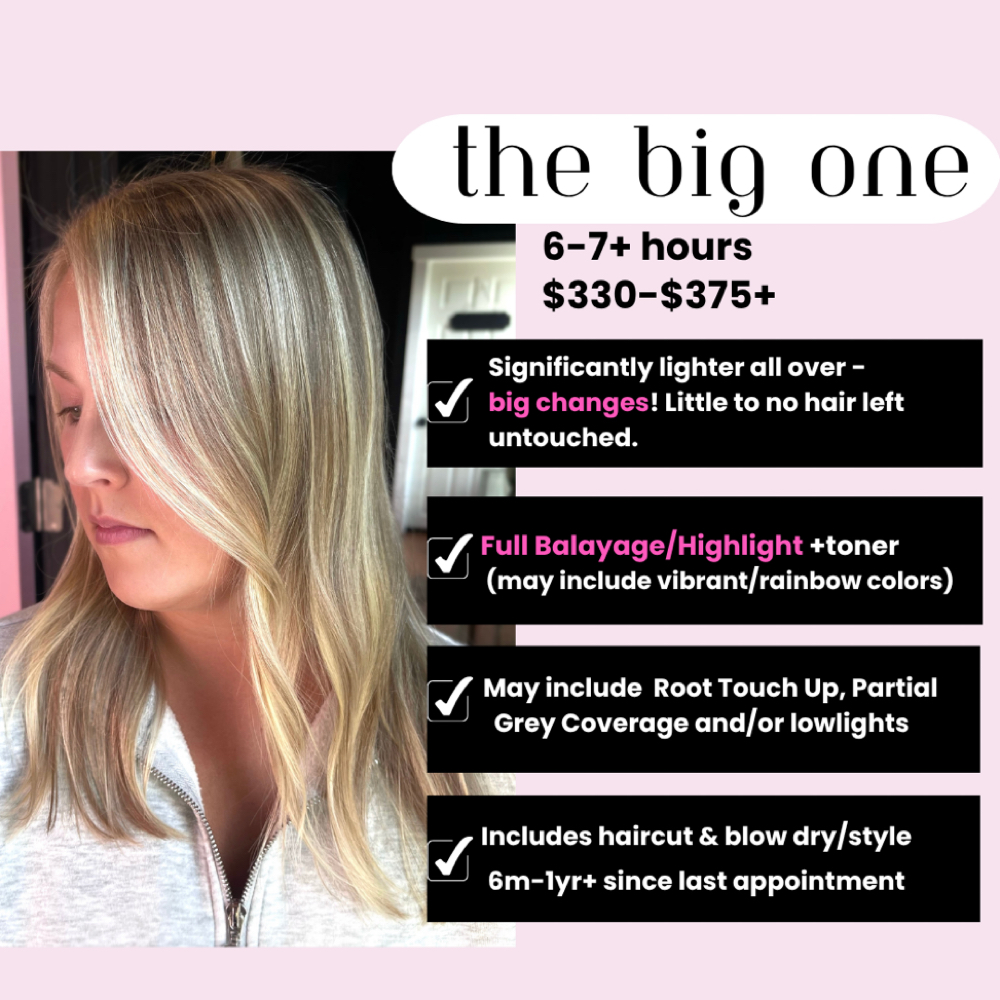 The Big One🖤 at Sidney Styles Balayage Studio in Dayton, OH
