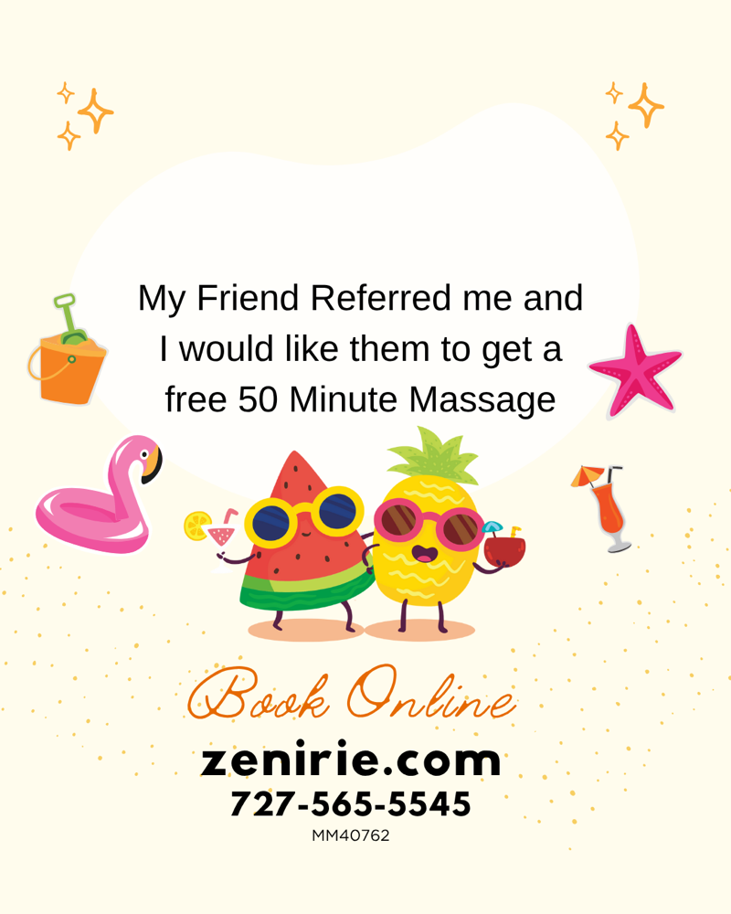 60 Minute Friend Referral Massage