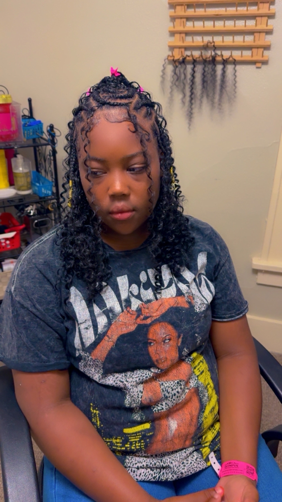 Preteen Fulani Braids at Hair By Niecey in Milwaukee, WI
