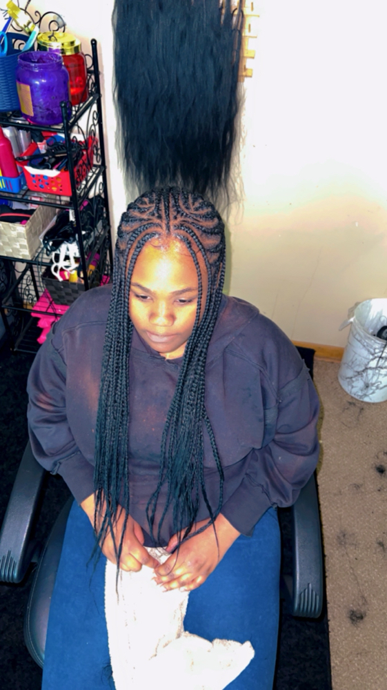 Preteen Fulani Braids