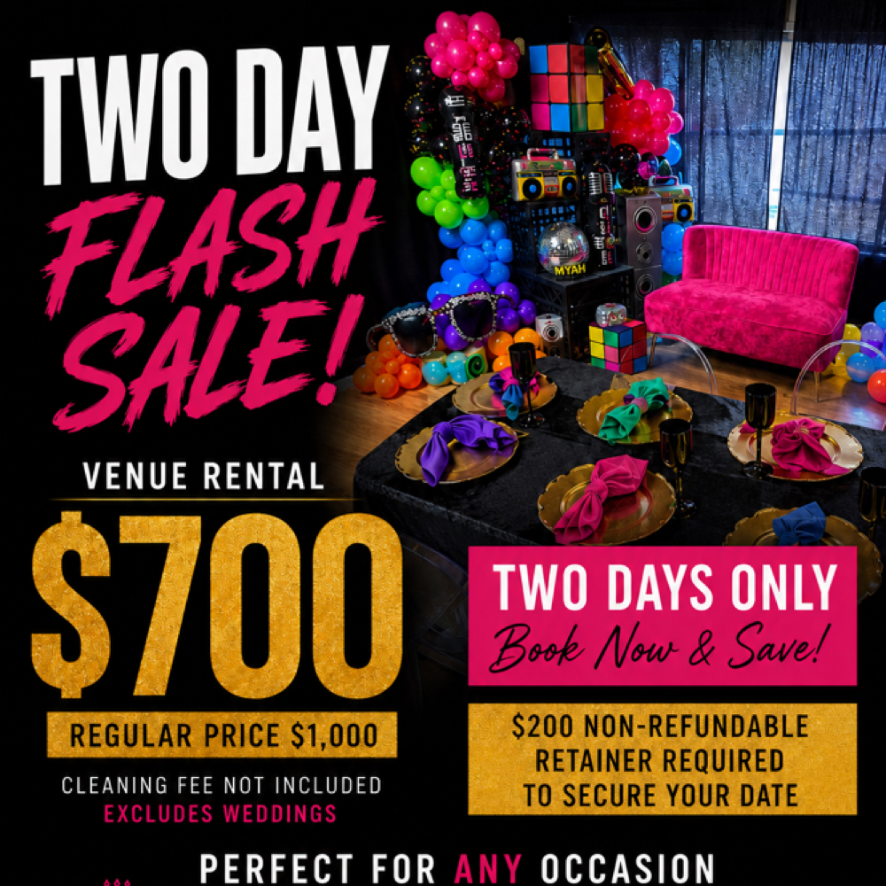 Venue Special at K & K Events in Mobile, AL