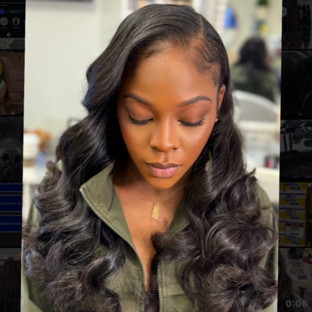 Quick weave Extensions Plus at Dana Transforms Hair in La, LA