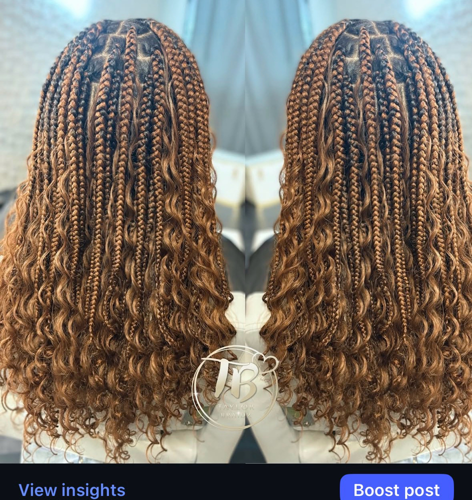 Knotless Boho Braids at Taylor Braidz, LLC in Ocala, FL