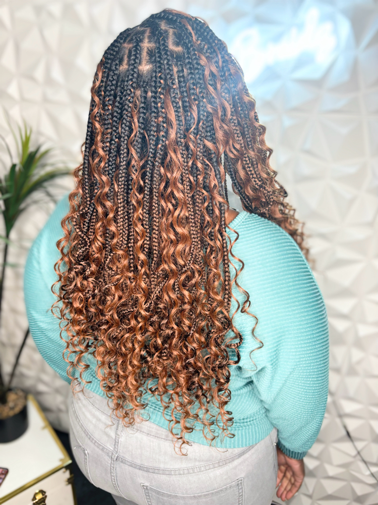 Knotless Boho Braids