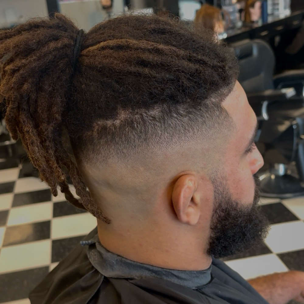 Fade at MTL CUTZ in Upland, CA
