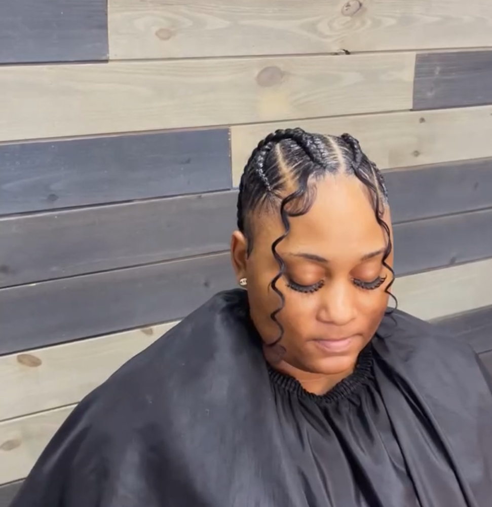 4 Stitch Braids at TheHairAllure in Indianapolis, IN