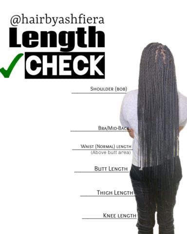 Thigh Length at Braidzzby_brii in Fayetteville, NC