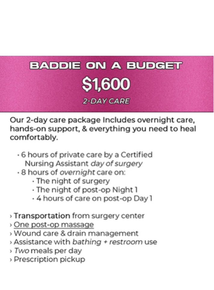 BADDIE ON A BUDGET at BBL BADDIES in Miami, FL