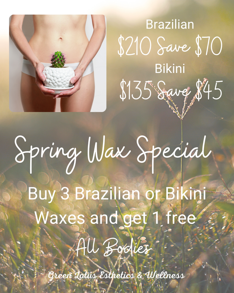 Bikini Wax Buy 3 Get 1 Free