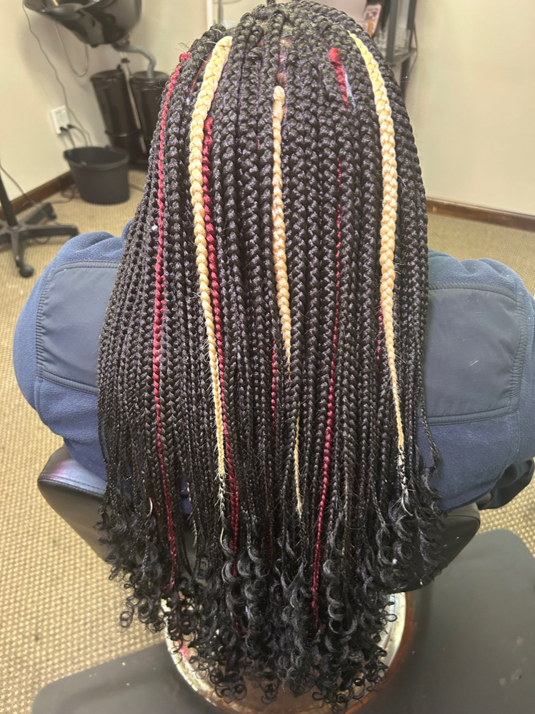 Medium Goddess Box Braids