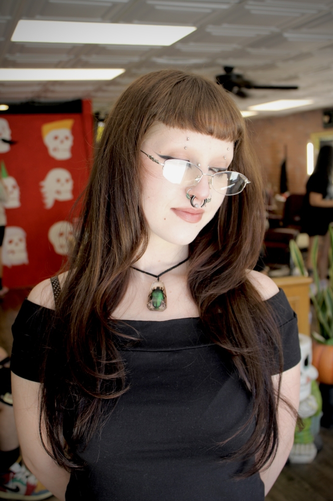 Long Hair Cut at Redrumhair in Riverside, CA