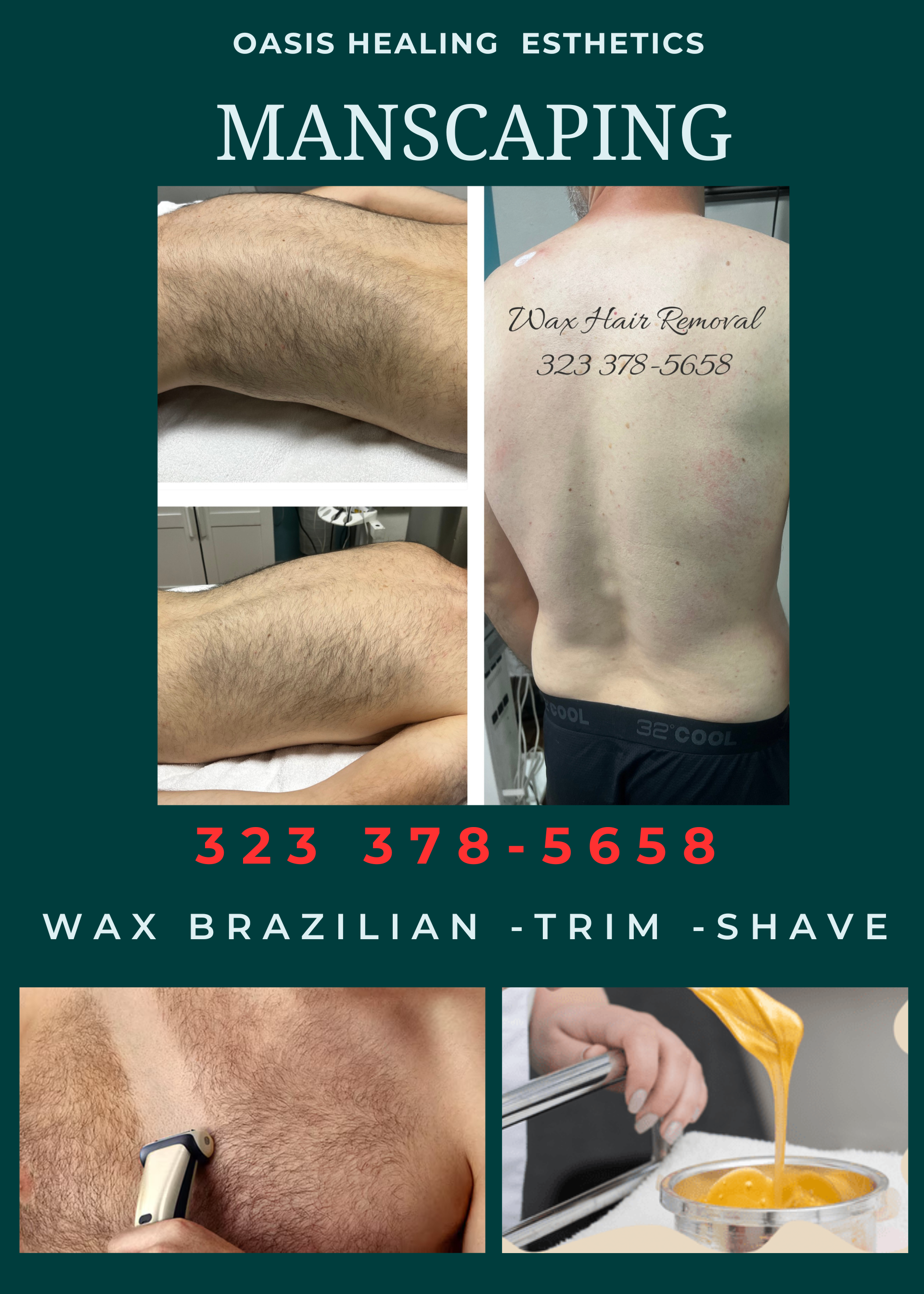 Manscaping Trimmer Full body