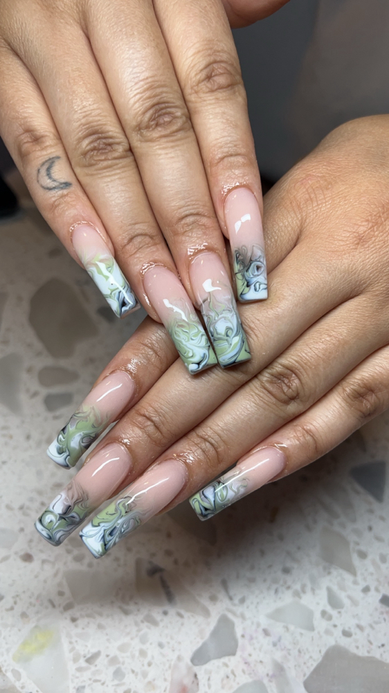 Long Full Set W/art