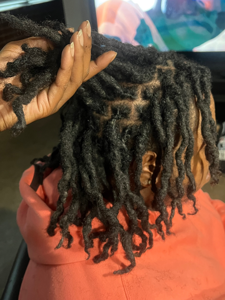 Whole Head Loc Maintenance at BOOKwSNOOK in Roanoke, VA