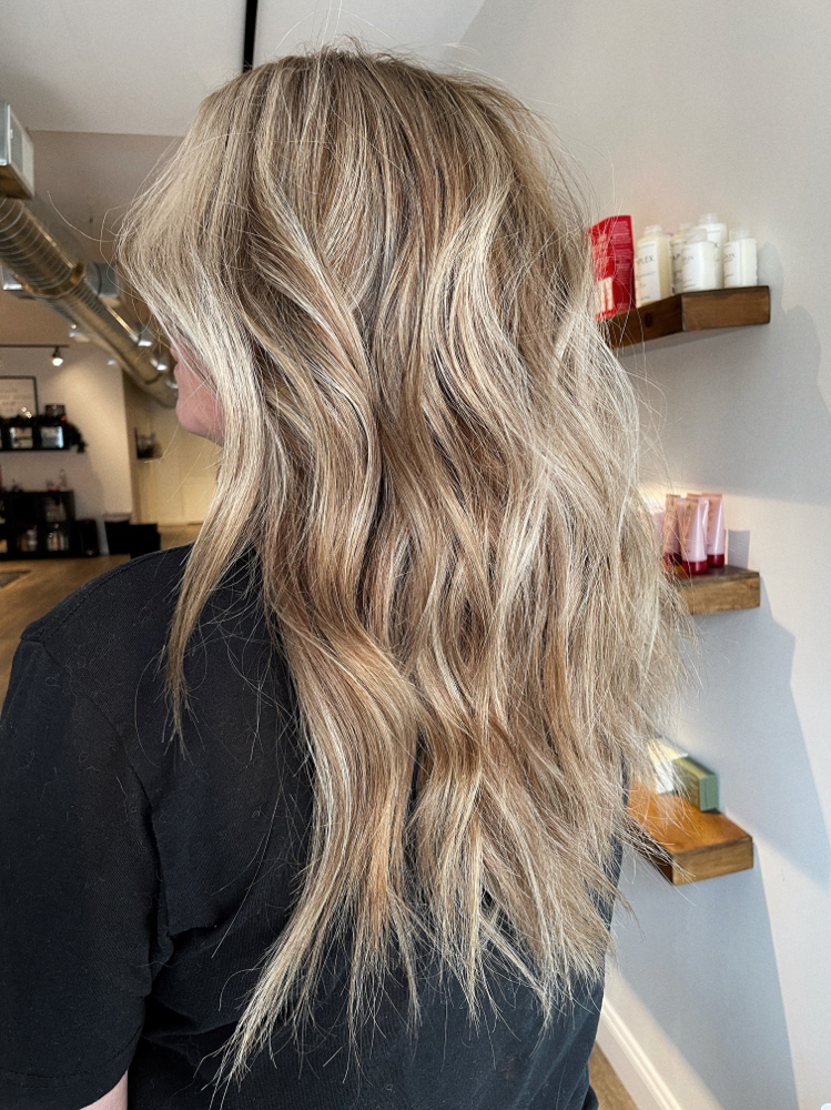 Full Highlight + Root Color at Destiny, A Salon Studio in Wheeling, WV