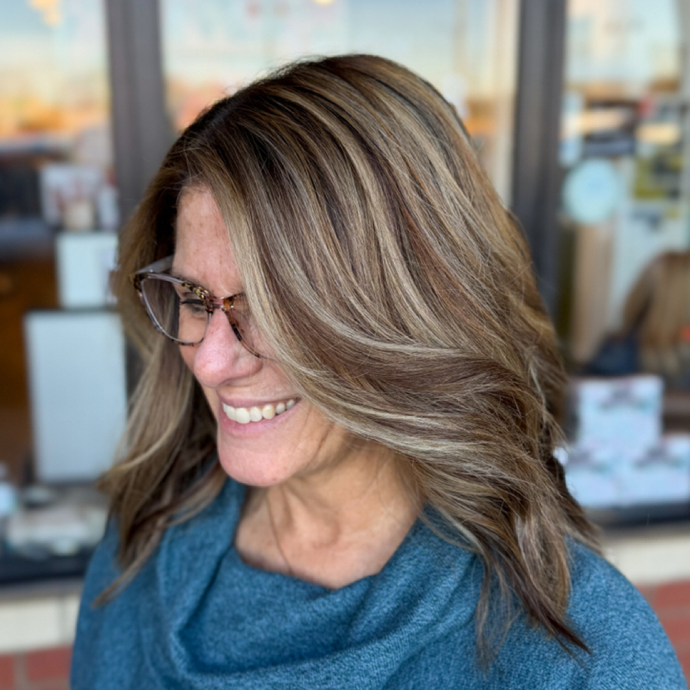 Base + Full Highlight at Brittony Sherwood Hair in Knoxville, TN