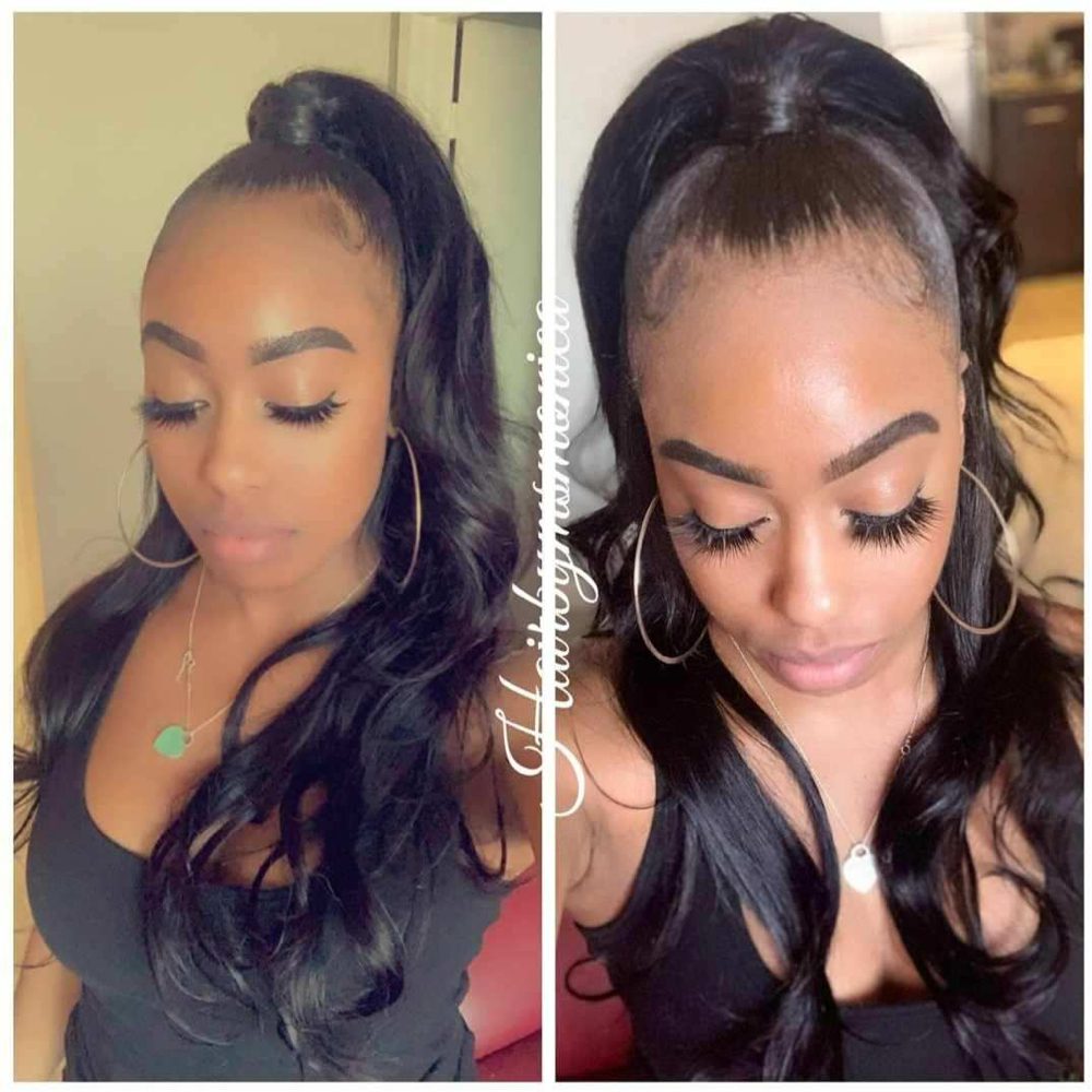 1/2 Up 1/2 Down Quick Weave