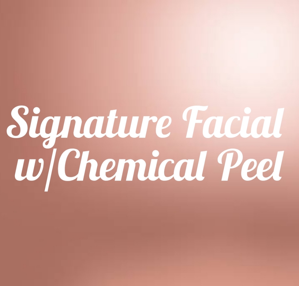 Signature Facial W/Chemical Peel