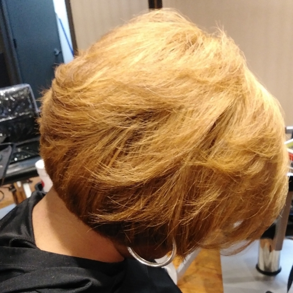 Base Hit (Roots + Cut + Blowout) at Cornucopia Hair Atelier in Memphis, TN