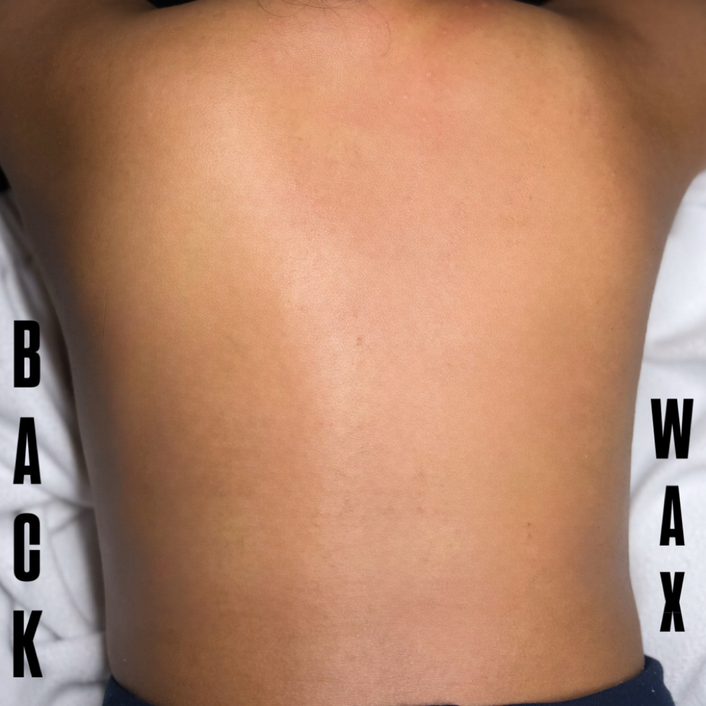 Full Back Wax at LUSCIOUS LASHES BEAUTY STUDIO in Garland, TX