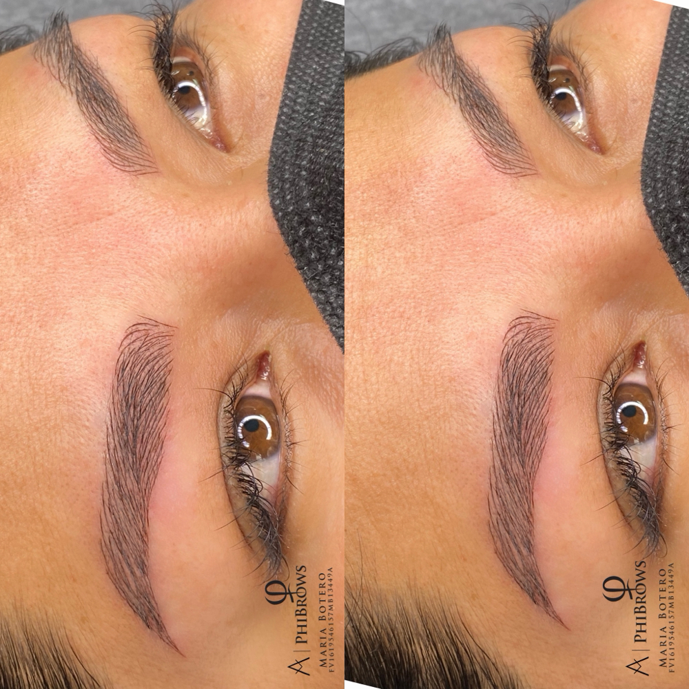 Microblading at María Botero PMU in Ashburn, VA