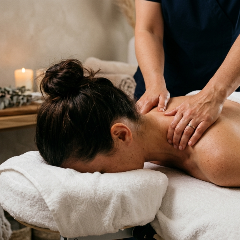 Neck & Shoulder Reset at Sandalwood Massage And Bodywork By Jane in Vero Beach, FL