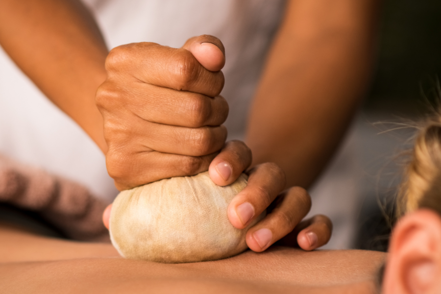 Herbal Ball Massage