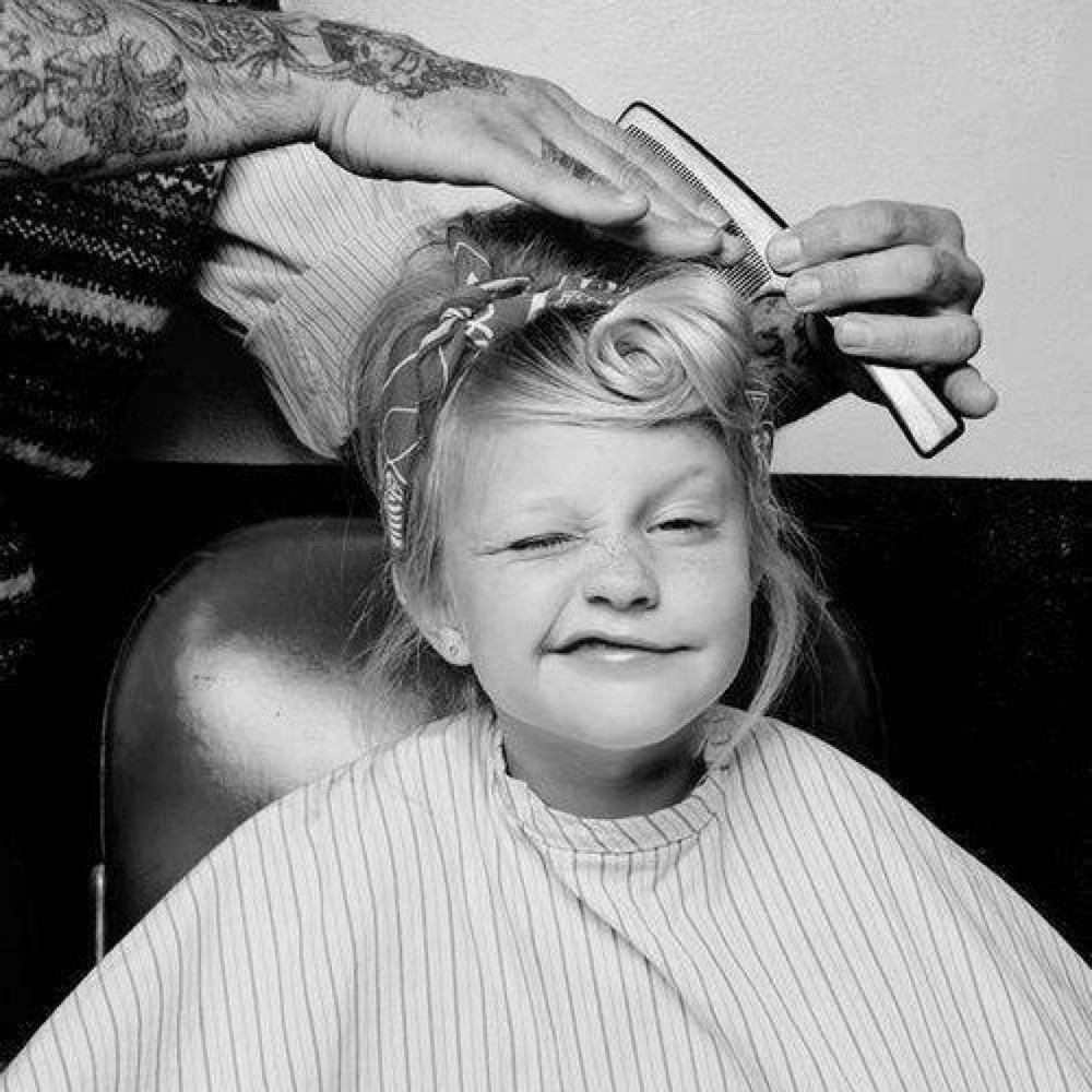 Kid’s Haircut at The Kurly Kay Way in High Ridge, MO