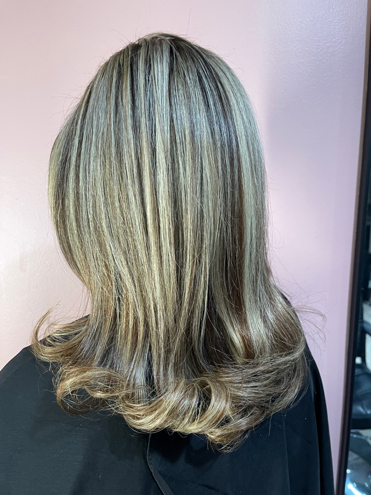 Highlights - Hair Cut & Blow Dry at Wendy’s Beauty Bar in Burstonville, MD