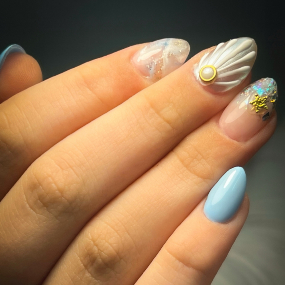 Gel Overlay/ Gel - X Min Designs at VW Beauty Salon in Geneva, IL