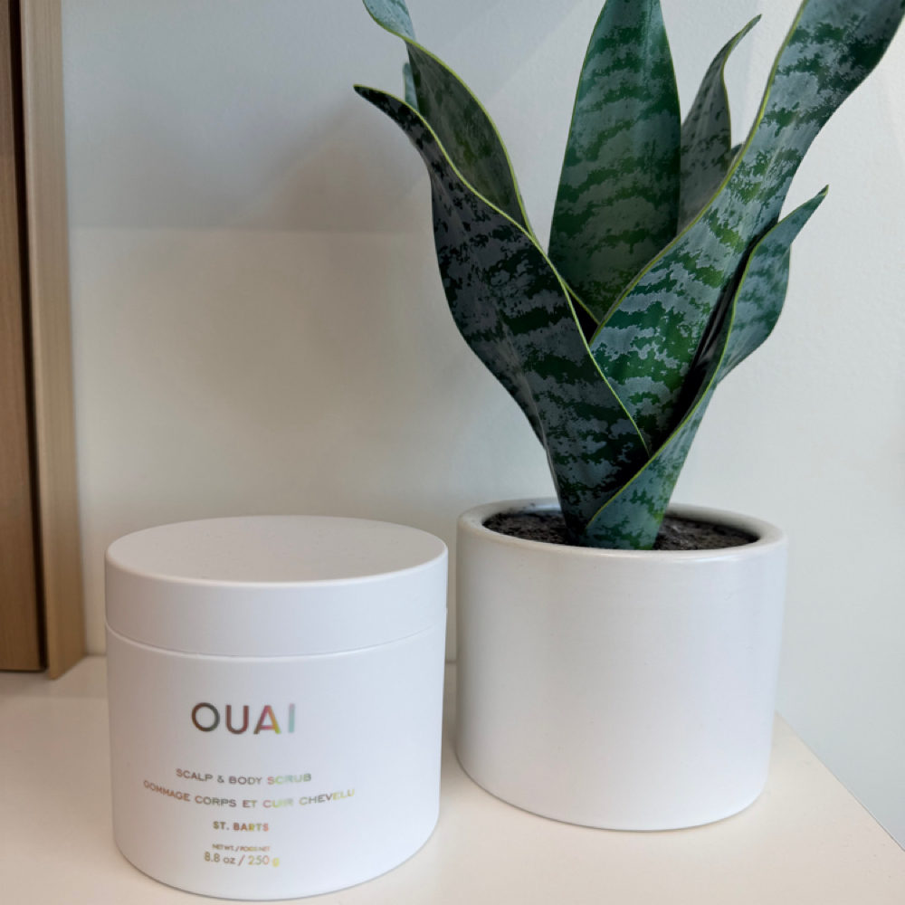 Ouai Scalp & Body Scrub at Hair Designs By Ashley in Derby, KS
