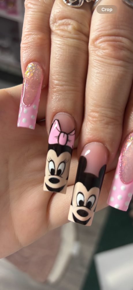 Level 1 Character Nail Art