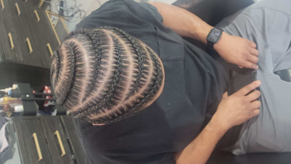 Male Braids (Crown Only)