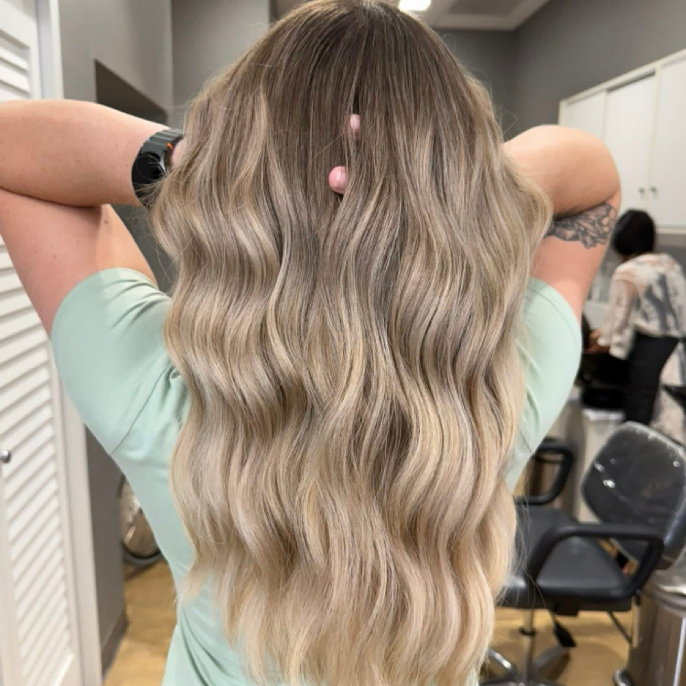 Hair Curl/Flat Iron Style at peyton bolton in Plover, WI