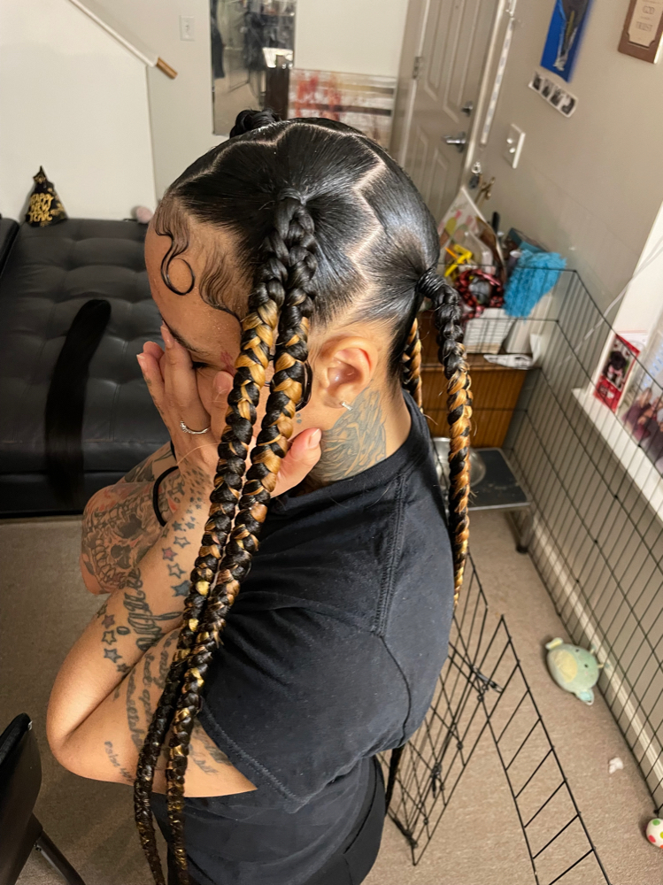 Plats & Knotless at Private Paradise House of Braids & Esthetics in Pittsburgh, PA