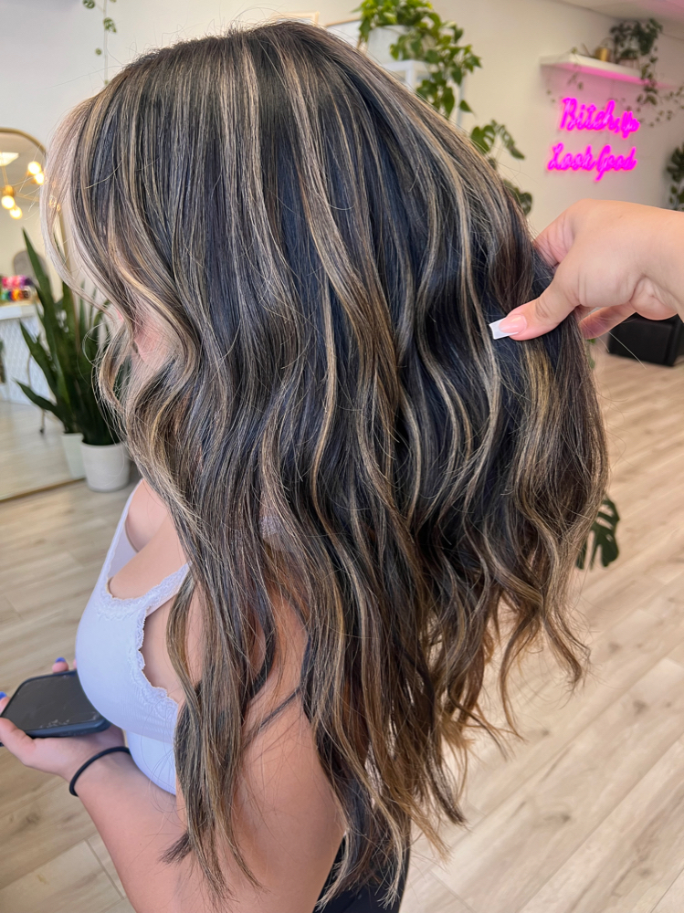 Partial Balayage Or Foilayage