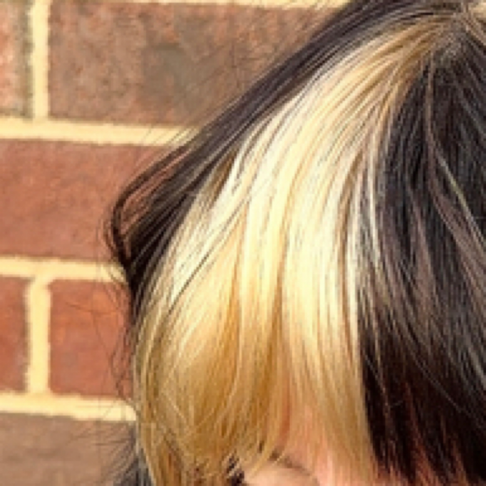 Blonde Colorblock at Dye By The Blade in Indianapolis, IN