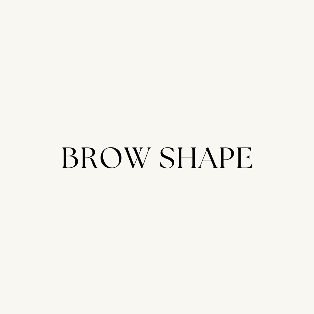 Brow Shaping