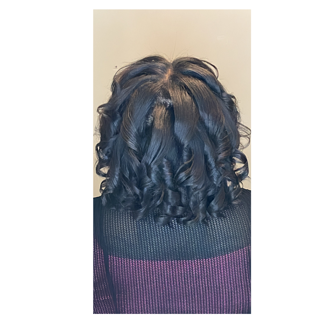 Curling Service at Touched Artistry in Urbana, IL