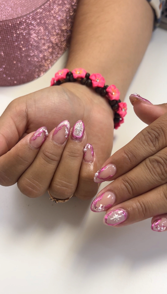 Hard Gel Fills at Nails x Alondra in Riverbank, CA