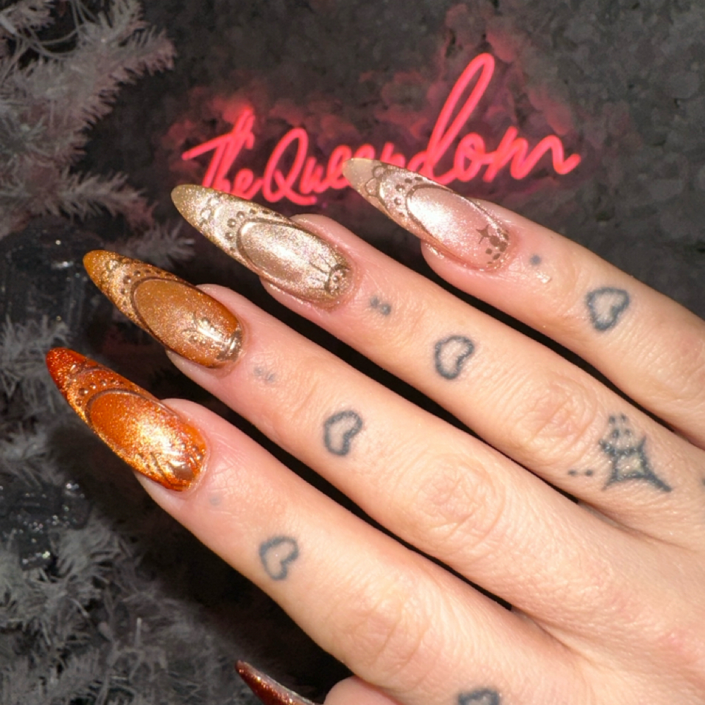 CUSTOM TIER 2 at The Queendom Nail & Spa Palace in West Lawn, PA