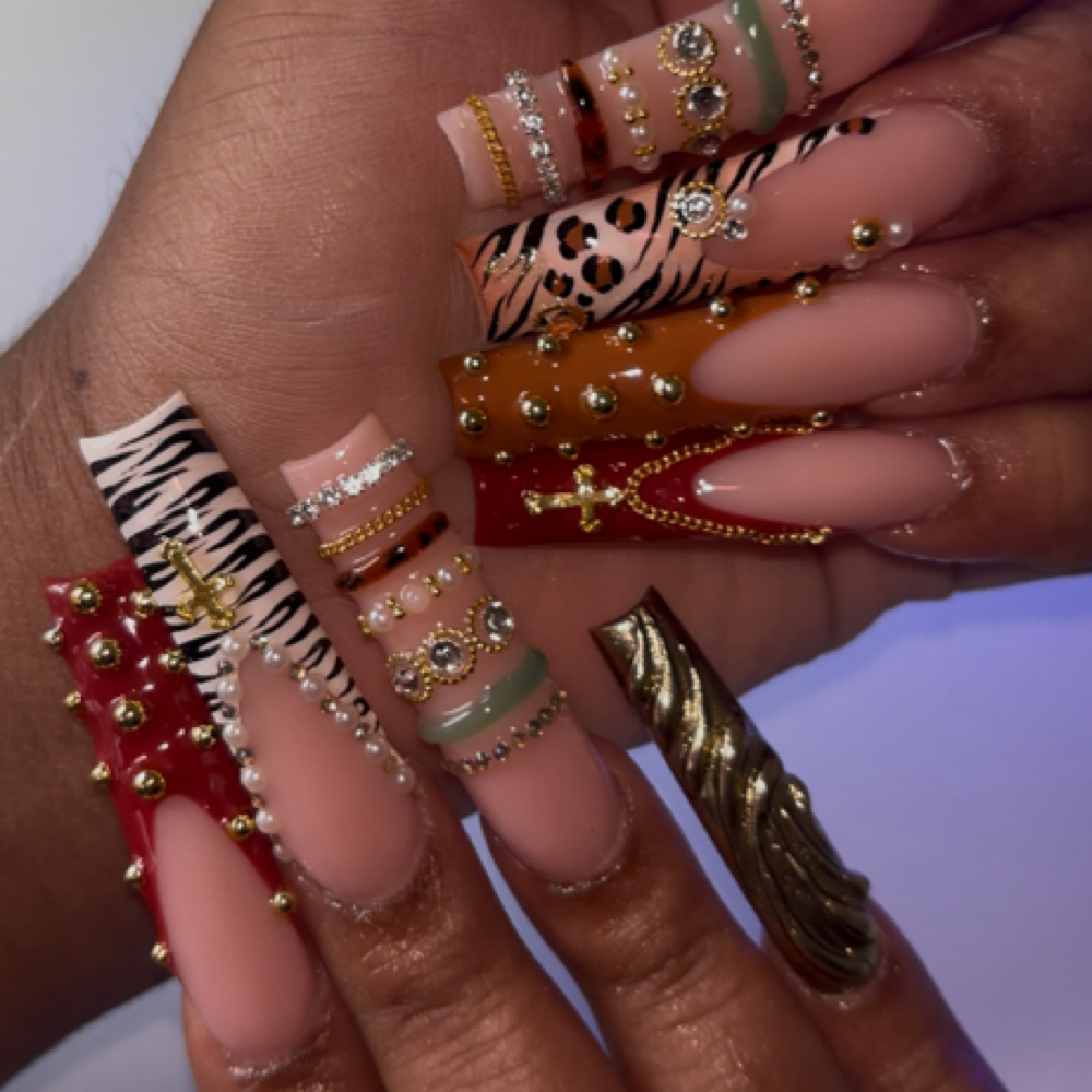 Extendo Full Set Tier 2 $125 at Nails By Julz in Wichita, KS