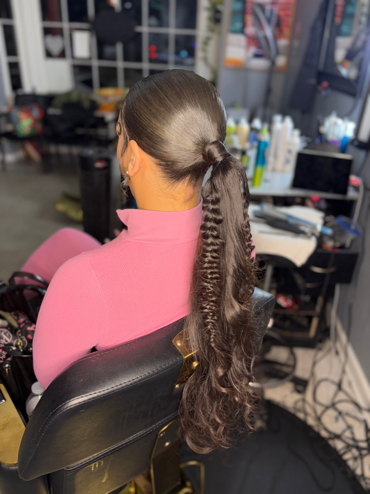 Sleek Low Pony