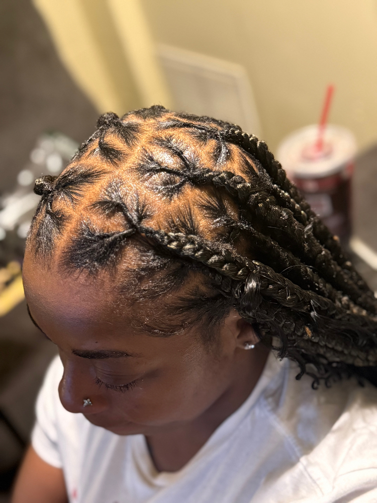 Braids Over Locs